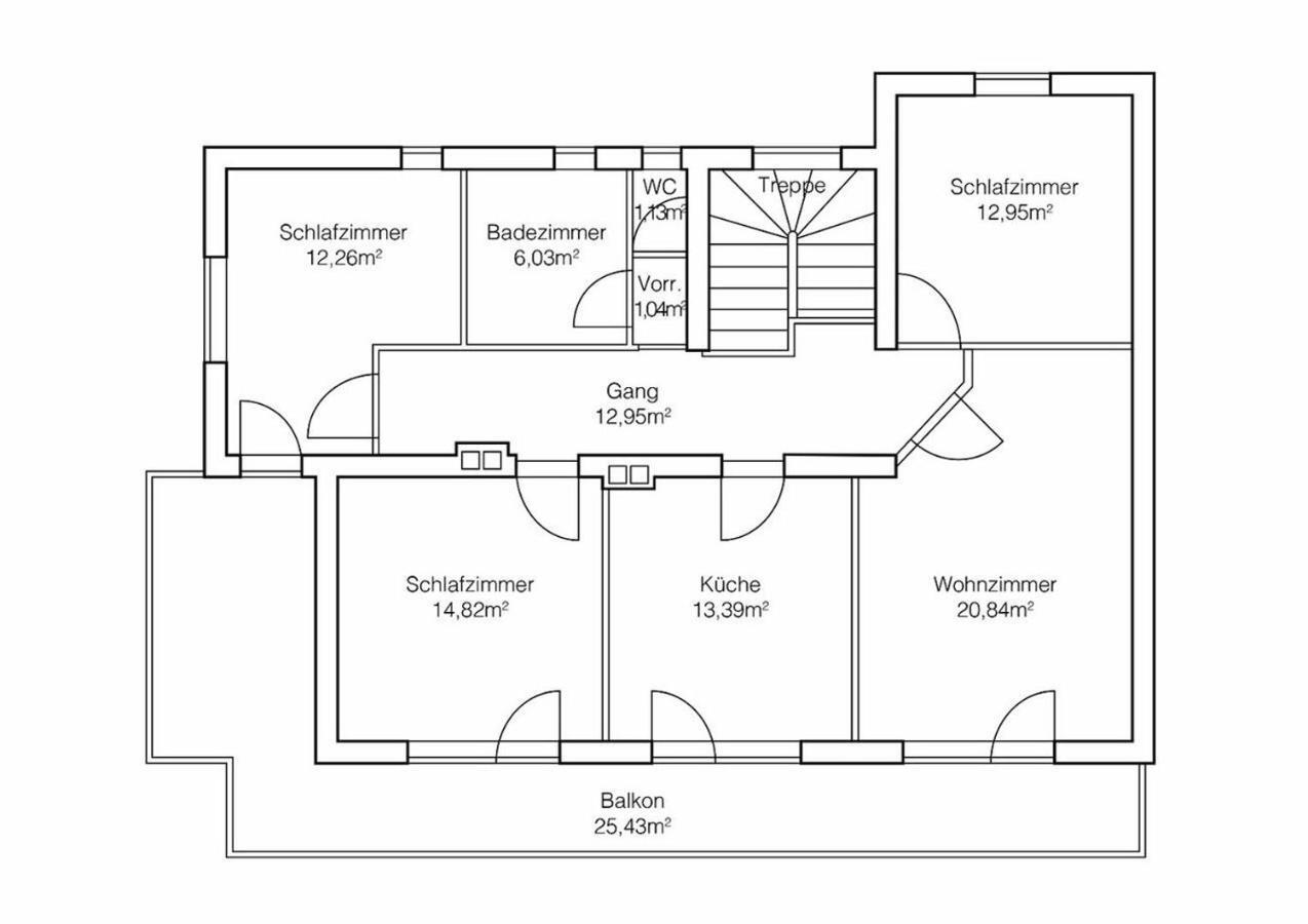 Apartment Ahorn View *